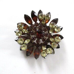 Jay Flex Sterling Brooch Large Size Made in Canada Vintage